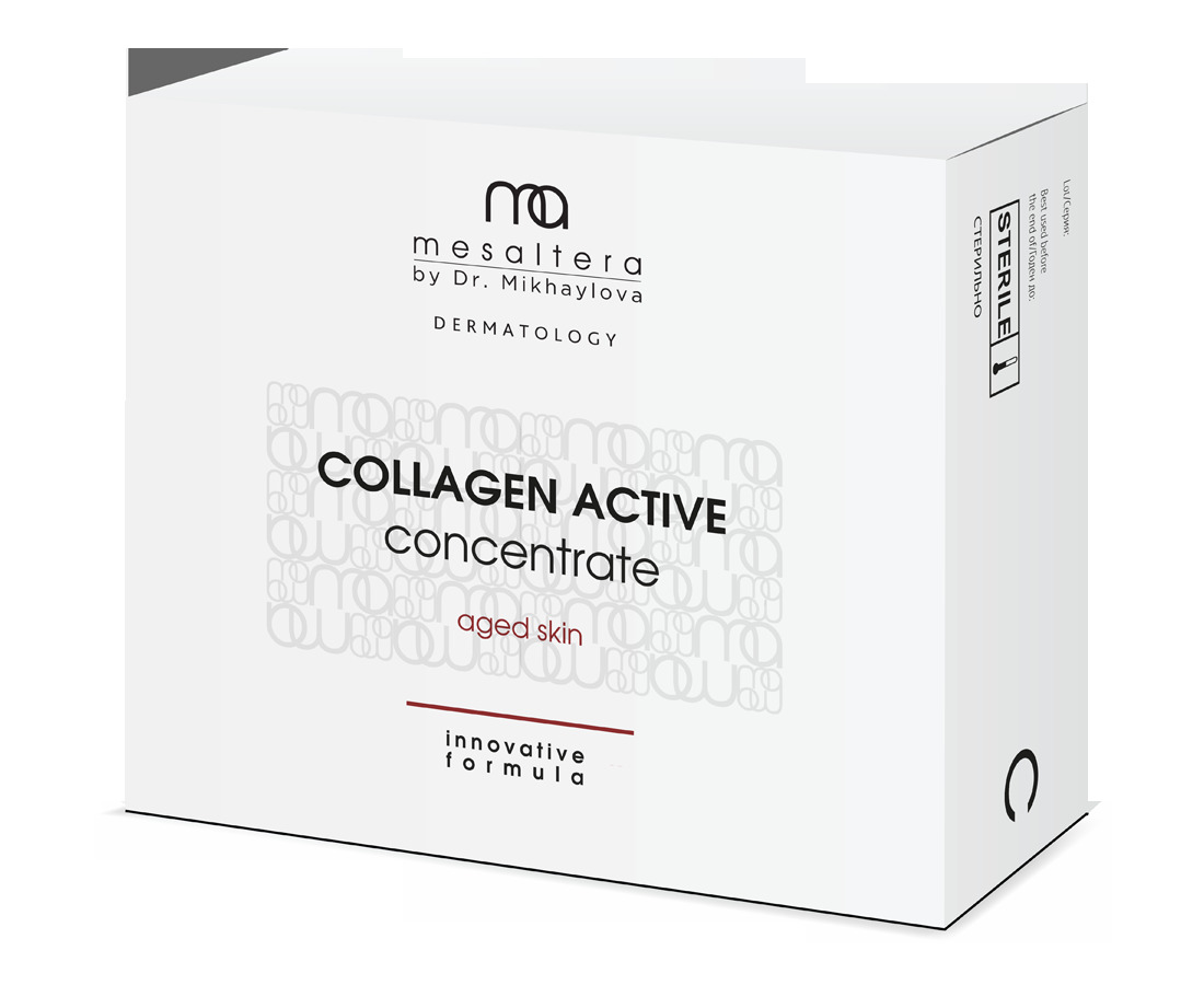 Mesaltera By dr. Mickhaylova COLLAGEN ACTIVЕ CONCENTRATE, 2 мл