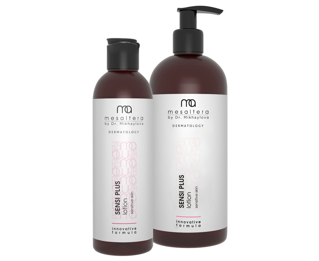 Mesaltera By dr. Mickhaylova SENSI PLUS LOTION/ УСПОКАИВАЮЩИЙ ЛОСЬОН ДЛЯ ЧУВСТВИТЕЛЬНОЙ И РАЗДРАЖЕННОЙ КОЖИ, 400мл