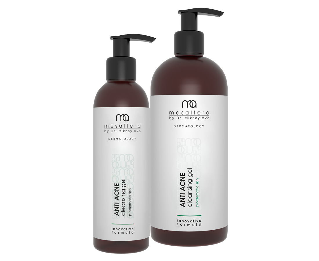 Mesaltera By dr. Mickhaylova ANTI ACNE CLEANSING GEL, 200 мл