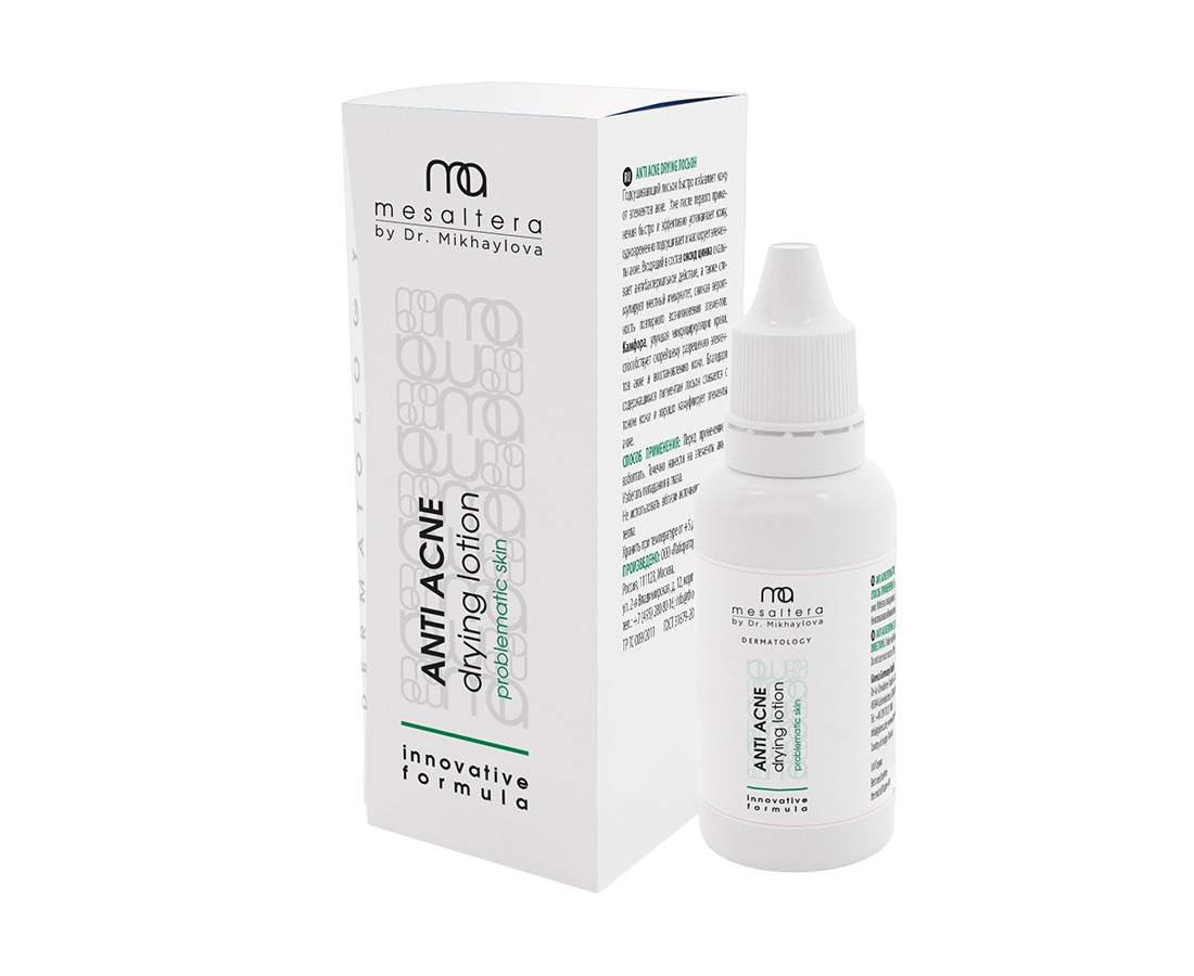 Mesaltera By dr. Mickhaylova ANTI ACNE DRYING LOTION 30 мл