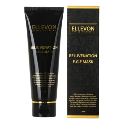 ELLEVON Омолаживающая маска для лица С E.G.F, 120 мл
