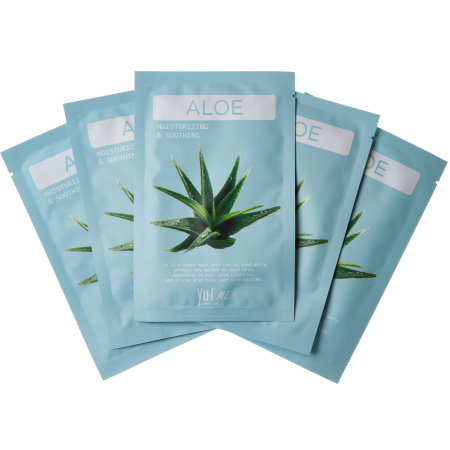 Yu.R Me Aloe Sheet Mask  маска с экстрактам алоэ