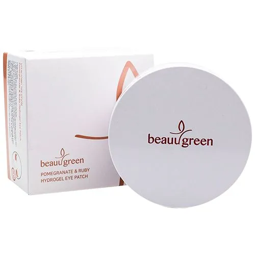 BeauuGreen Pomegranate & Ruby Eye Patch Гидрогелевые патчи для век с экстрактом граната и рубиновой пудрой