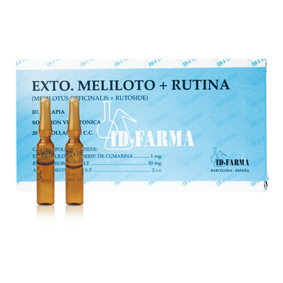 MARTINEX  ID Farma  РУТИН + ЭКСТРАКТ МЕЛИЛОТА , ампулы по 2 мл.