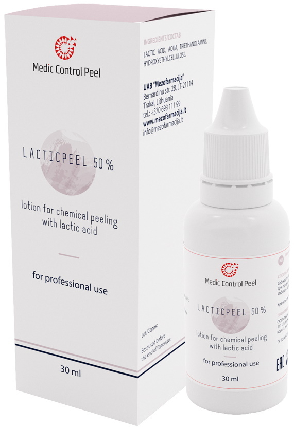 MARTINEX MEDIC CONTROL PEEL LACTICPEEL 50%, 30мл