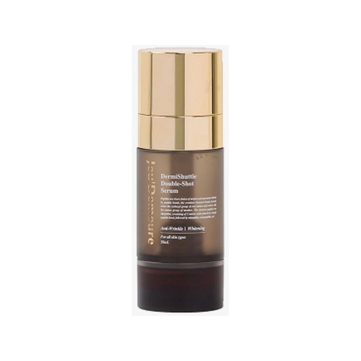 Jeu'Demeure DermiShuttle Double Shot Serum (Отбеливающая двойная сыворотка «Двойной Выстрел» с технологией доставки DermiShuttle), 50 мл