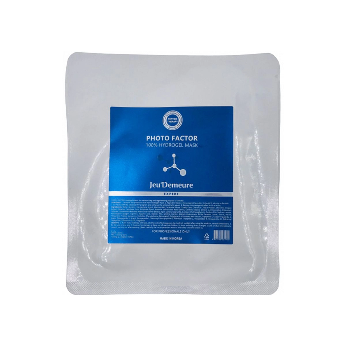 Jeu'Demeure Photo Factor 100% Hydrogel Mask (Омолаживающая маска-гидрогель), 1 шт