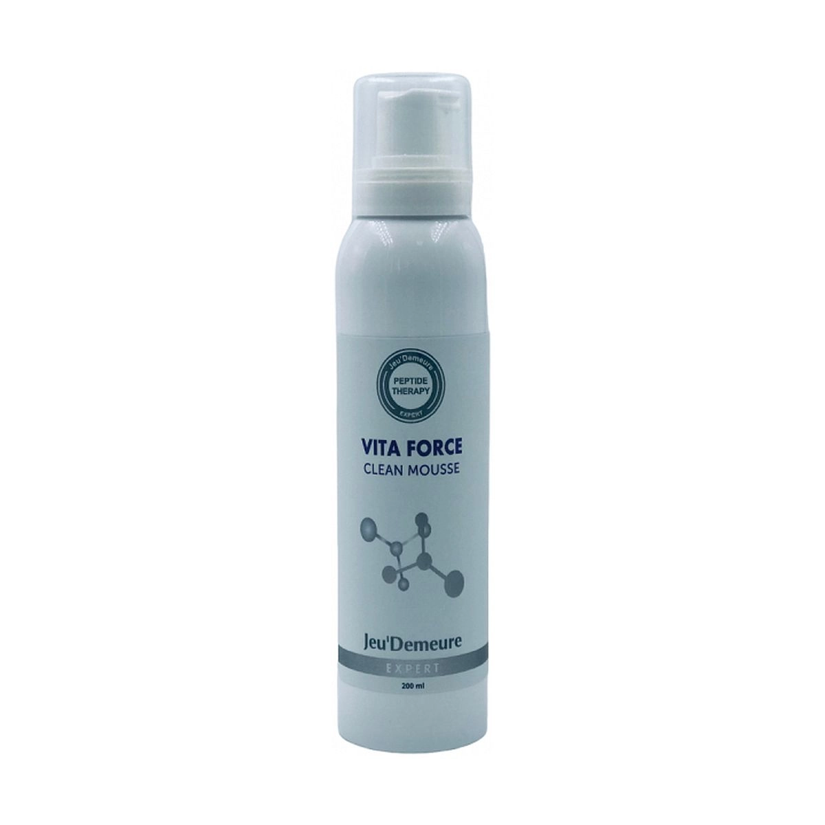 Jeu'Demeure VITA FORCE Clean Mousse (Витаминный очищающий мусс для всех типов кожи), 200 мл