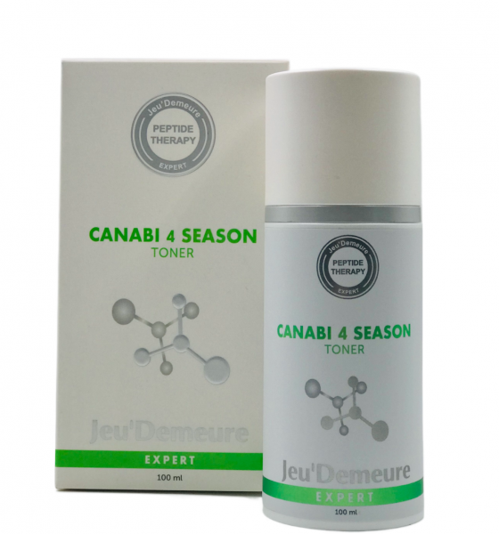 Jeu'Demeure CANABI 4 SEASON Toner Тонер с коноплей 100 мл